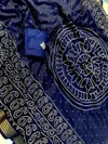 Kt 2114 Mul Cotton Silk Printed Bandhej Sarees